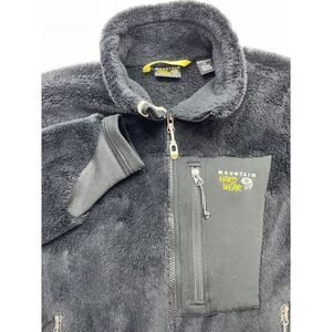Mountain Hardwear Polartec High-Loft Fleece Jacket‎ Women Black size S.